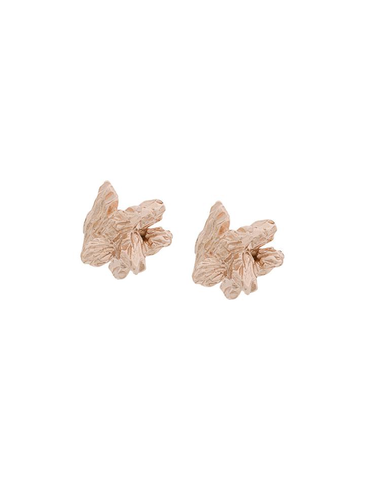 Niza Huang Under Earth Irregular Earrings - Metallic