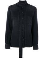Golden Goose Deluxe Brand - Chicago Denim Shirt - Women - Cotton - Xs, Black, Cotton