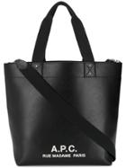 A.p.c. Cabas Eddy Tote Bag - Black