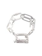 Ambush Engraved Clip Bracelet - Silver