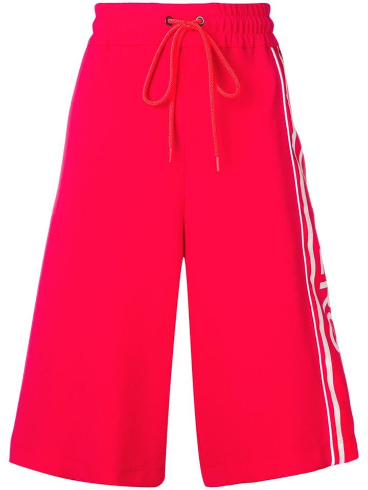Iceberg Logo Jersey Style Shorts - Red