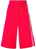 Iceberg Logo Jersey Style Shorts - Red