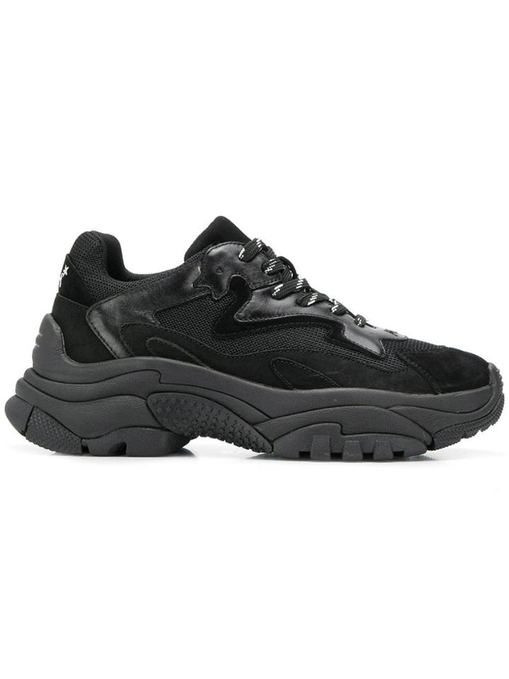 Ash Laced Sneakers - Black