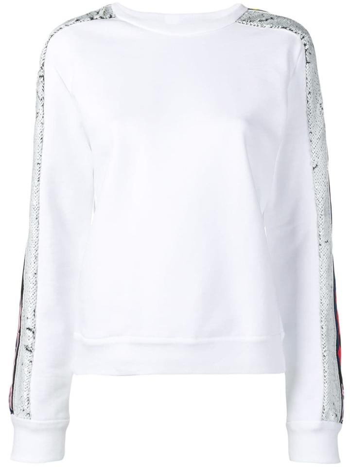 Iceberg Sequin Embroidered Top - White