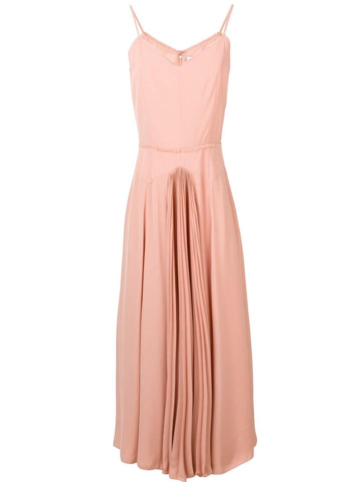 Noon By Noor Ray Pleated Dress - Pink
