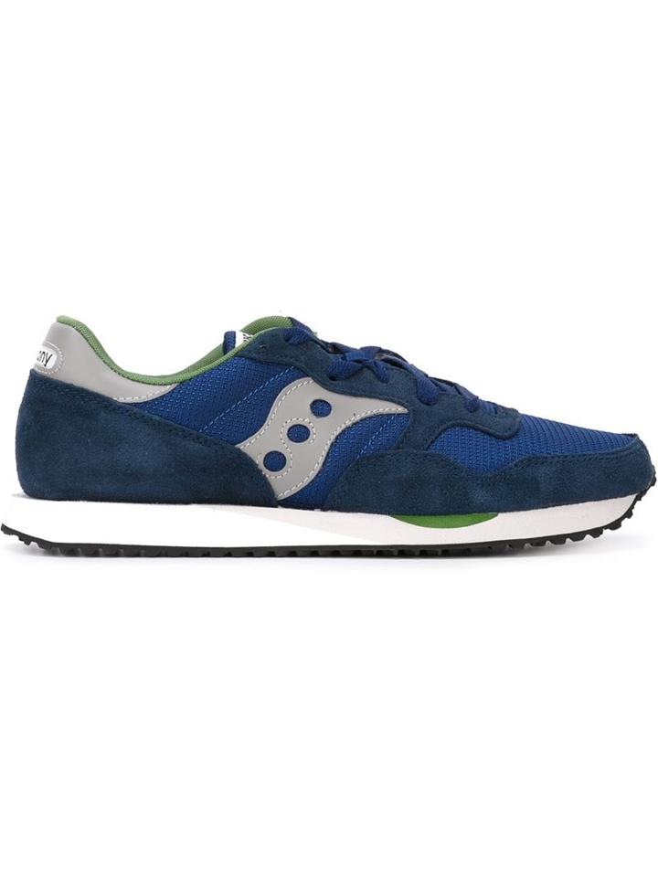Saucony Dxn Sneakers, Men's, Size: 9, Blue, Nylon/rubber/suede