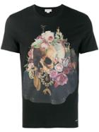 Alexander Mcqueen Still Life Skull T-shirt - Black