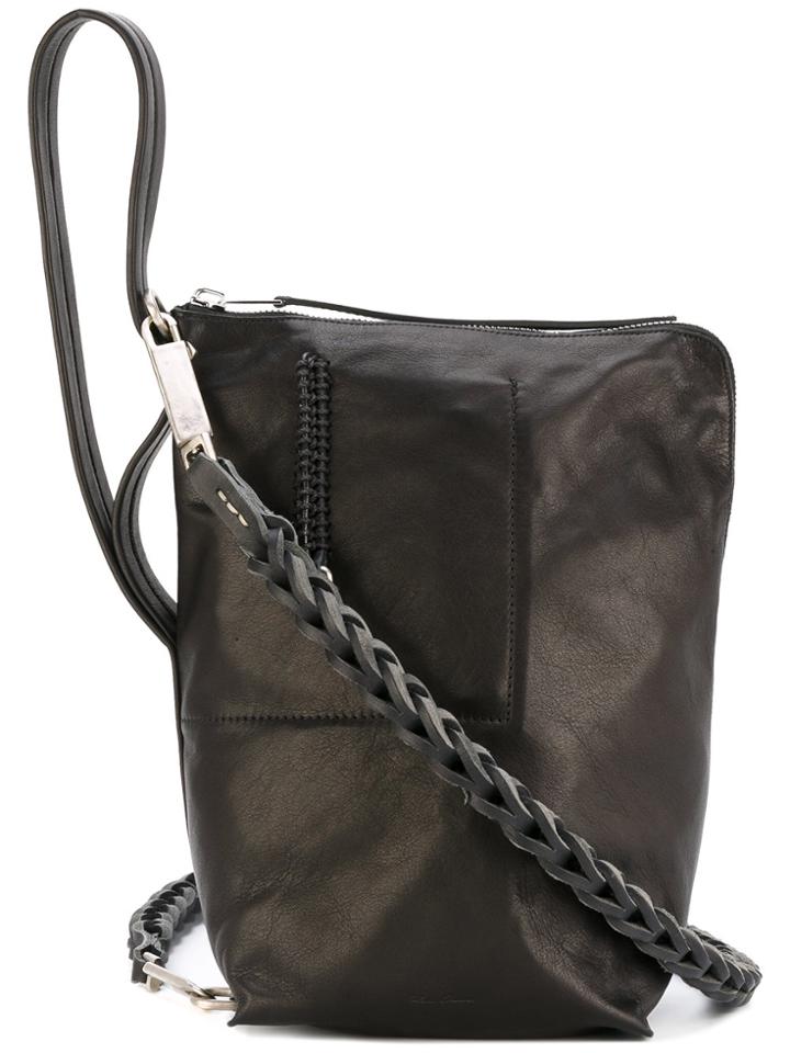 Rick Owens Bucket Shoulder Bag - Black