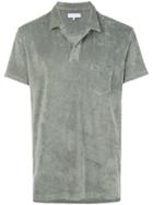 Orlebar Brown Terrycloth Polo Shirt - Grey