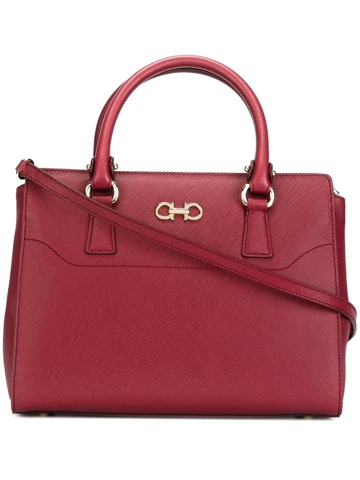Salvatore Ferragamo 'becky' Tote, Women's, Red