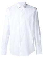 Lanvin Classic Shirt, Men's, Size: 15, White, Cotton