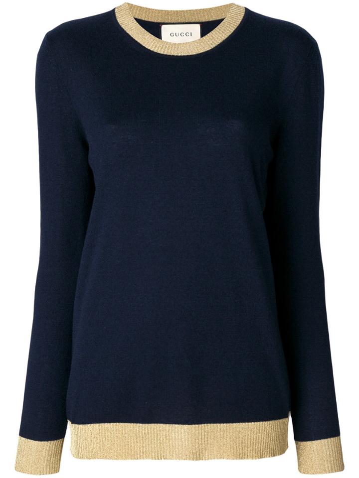 Gucci Perfectly Fitted Sweater - Blue