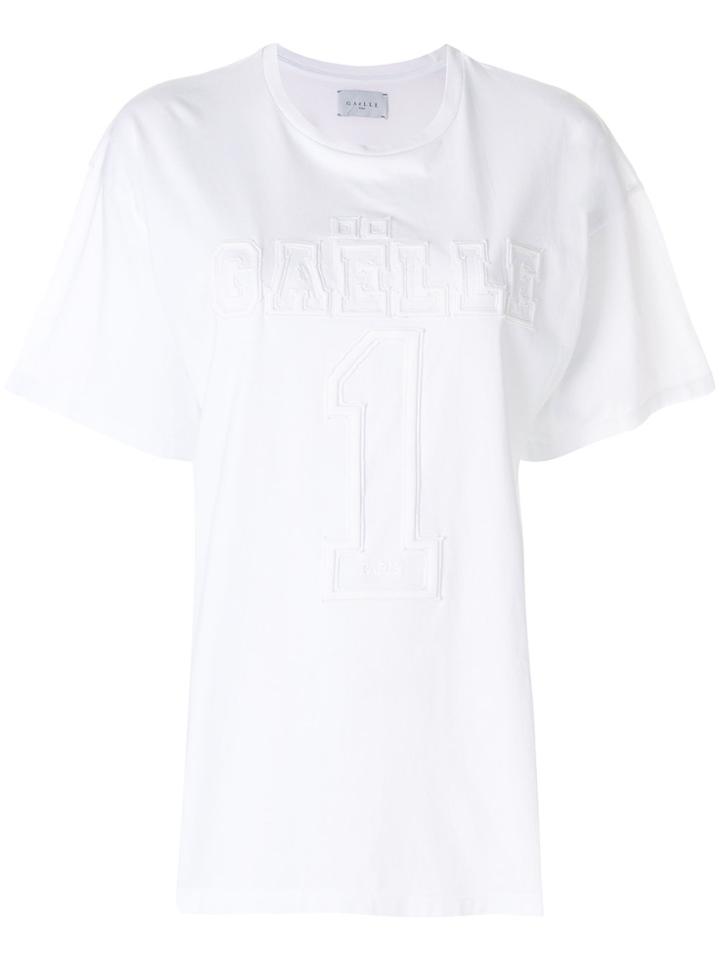 Gaelle Bonheur Logo T-shirt - White