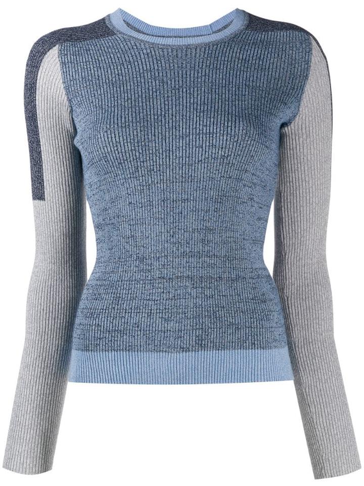 Rag & Bone Colour-block Sweater - Blue
