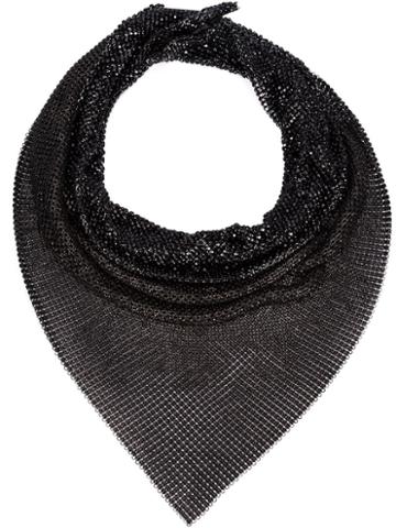 Michael Schmidt Swarovski Crystal Kerchief Necklace
