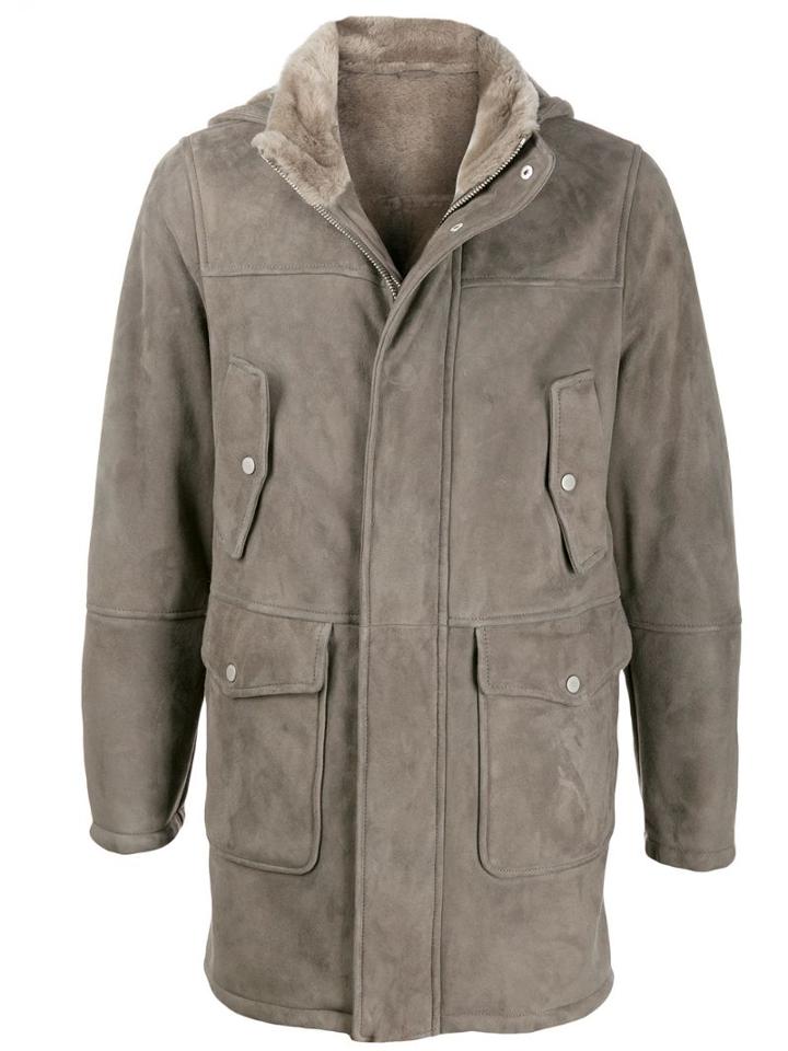 Eleventy Single-breasted Fitted Coat - 06 Grey