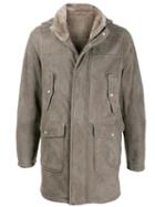 Eleventy Single-breasted Fitted Coat - 06 Grey
