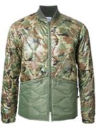 Bedwin & The Heartbreakers Camouflage Print Jacket, Men's, Size: 2, Green, Polyester