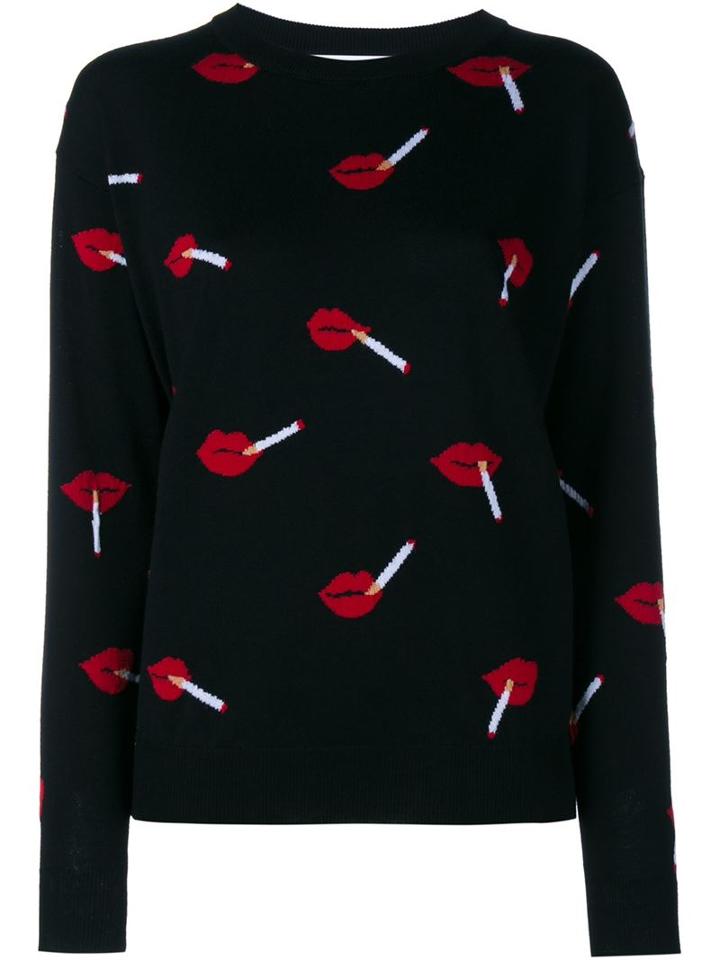 Moschino Cigarette Lips Sweater