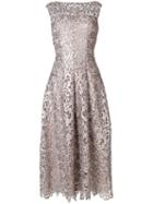 Talbot Runhof Paillette-embellished Dress - Neutrals