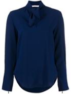 See By Chloé Tie-neck Blouse - Blue