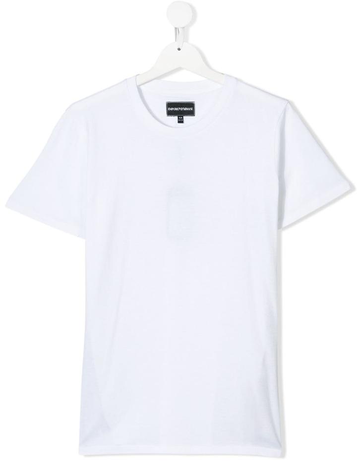 Emporio Armani Kids 6z4te41j00z0100t - White