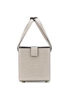 Eudon Choi Crocodile Effect Tote Bag - Grey