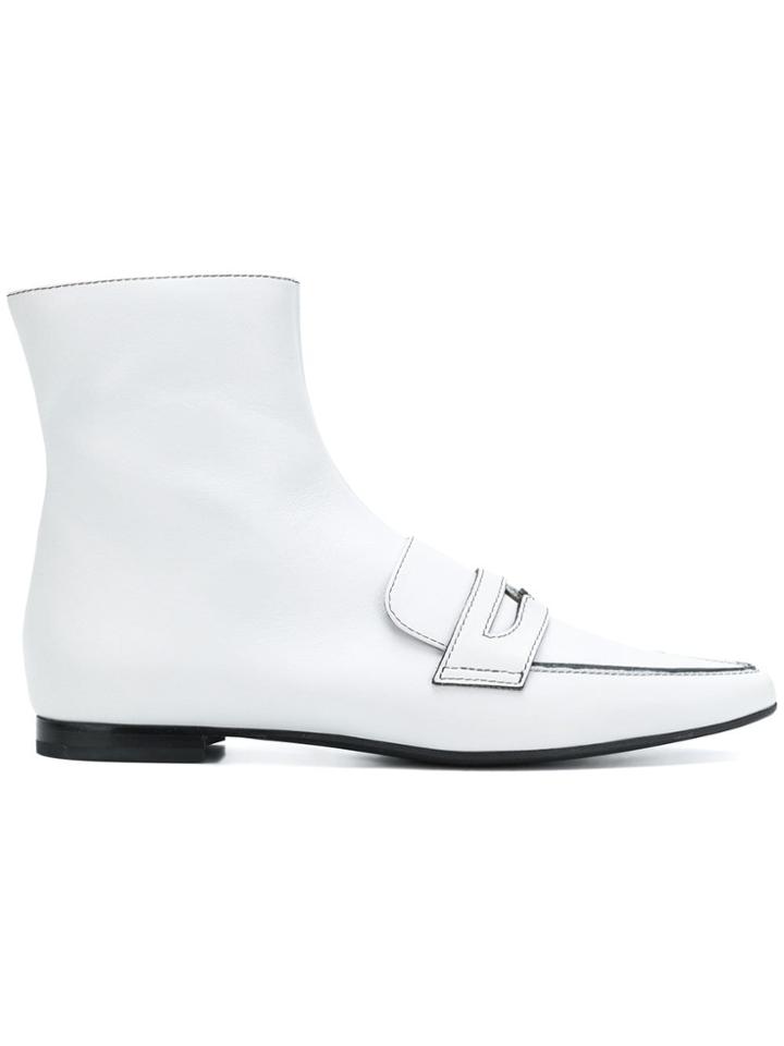 Tomas Maier Savannah Boot - White