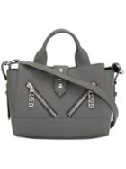 Kenzo - 'kalifornia' Shoulder Bag - Women - Leather - One Size, Grey, Leather