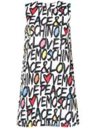 Love Moschino Logo Print Tank Dress - Multicolour