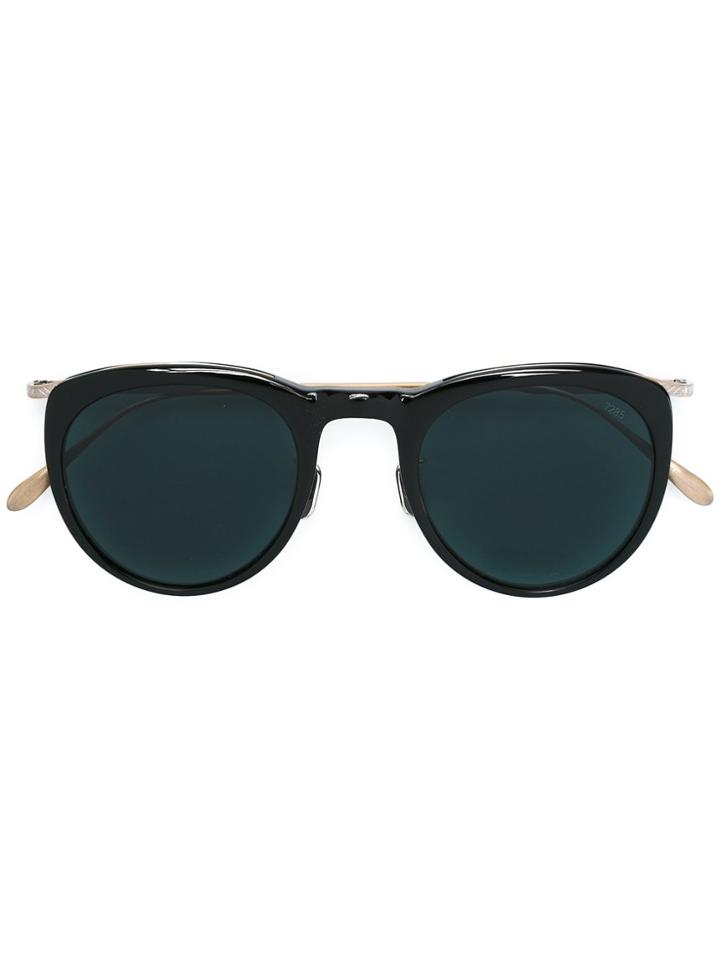 Eyevan7285 Round Framed Sunglasses - Black