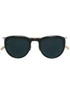 Eyevan7285 Round Framed Sunglasses - Black
