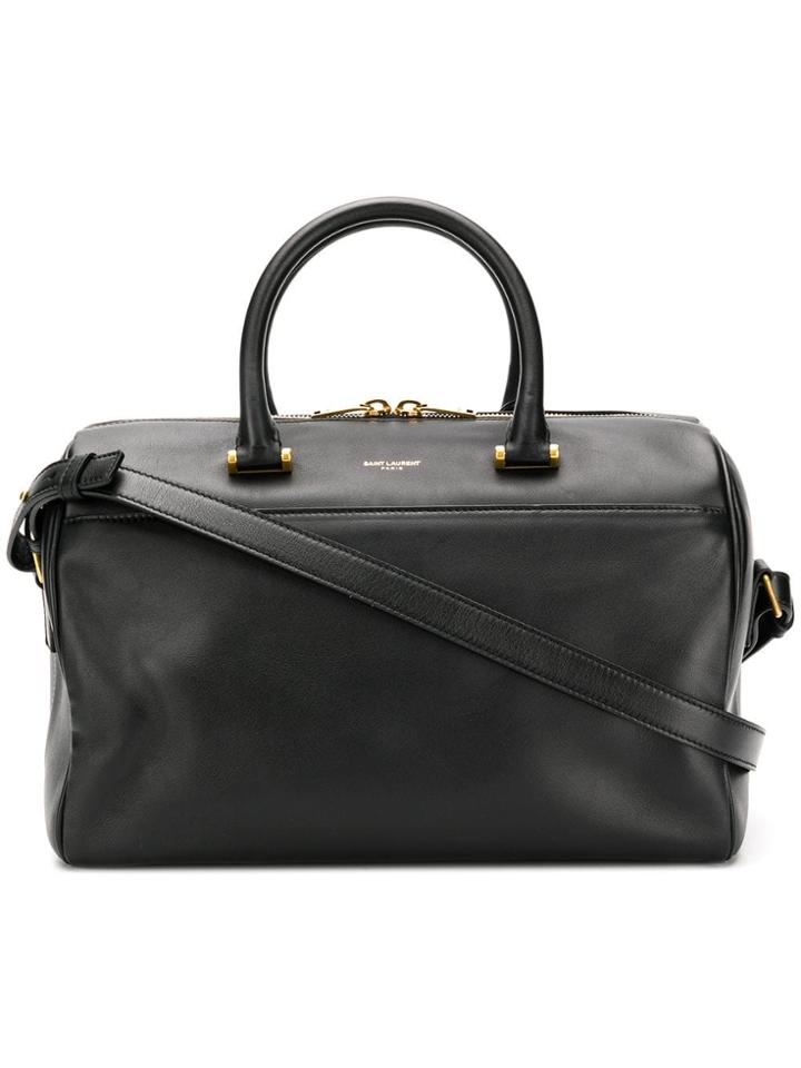 Saint Laurent Shoulder Duffle Bag - Black