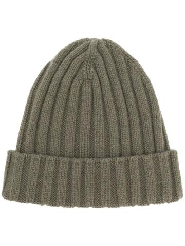 La Fileria For D'aniello Folded Beanie - Green