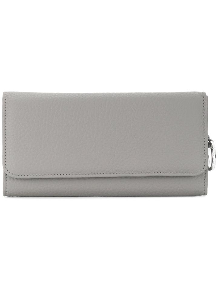 Zanellato Continental Zip Around Purse - Grey