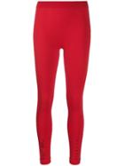 Unravel Project Tech Seamless Leggings - Red