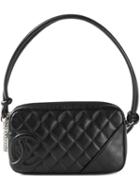 Chanel Vintage Small Quilted Handbag, Black