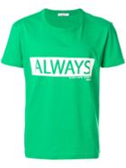 Valentino Always Print T-shirt - Green