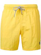 Capricode Swim Shorts - Yellow & Orange