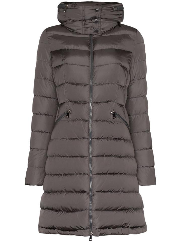 Moncler Flammette Down Jacket - Grey