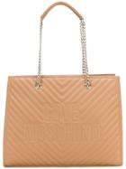 Love Moschino Wide Tote Bag - Nude & Neutrals
