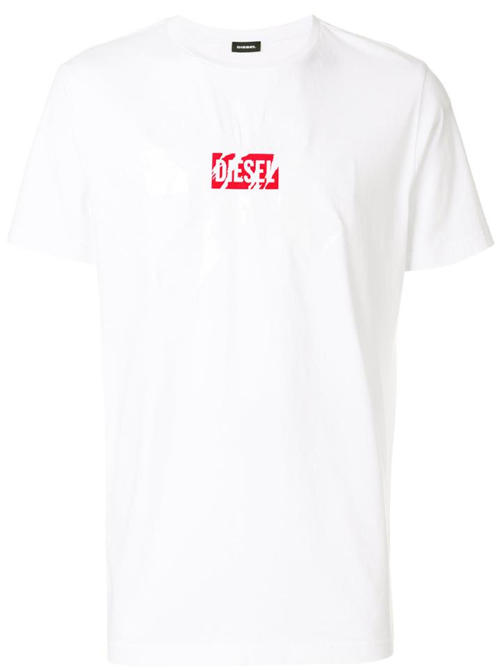 Diesel Logo Detail T-shirt - White