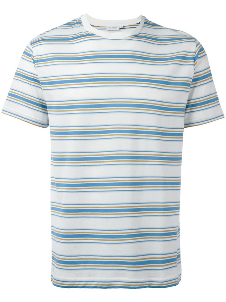 Sunspel 60s T-shirt, Men's, Size: Large, White, Cotton