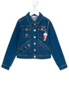 Little Marc Jacobs Popcorn Denim Jacket, Girl's, Size: 12 Yrs, Blue