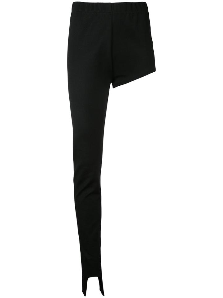 Litkovskaya Asymmetrical Brief Leggings - Black