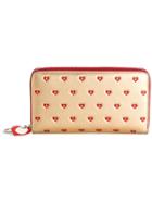 Jimmy Choo Milly Sweetheart Wallet - Metallic