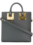 Sophie Hulme Small Box Tote, Women's, Grey, Leather