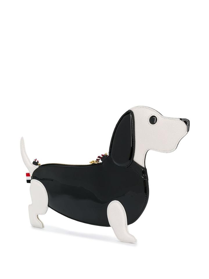Thom Browne Hector Flat Clutch - Black