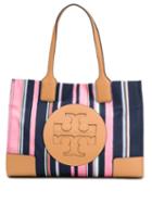 Tory Burch Stripes Tote Bag - Pink