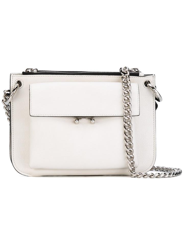 Marni Pocket Bandoleer Bag - Nude & Neutrals